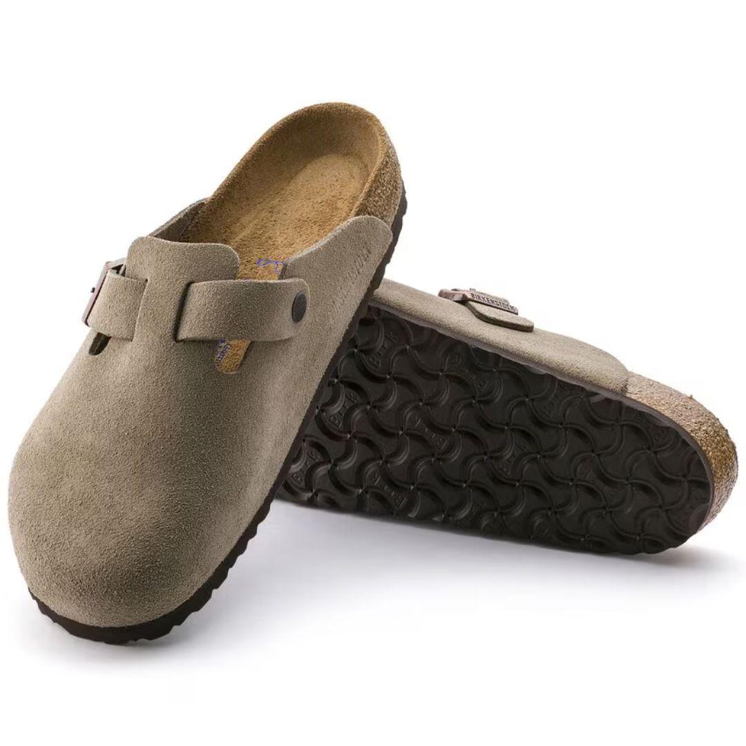 Birkenstock Boston Soft Footbed Suede Clog